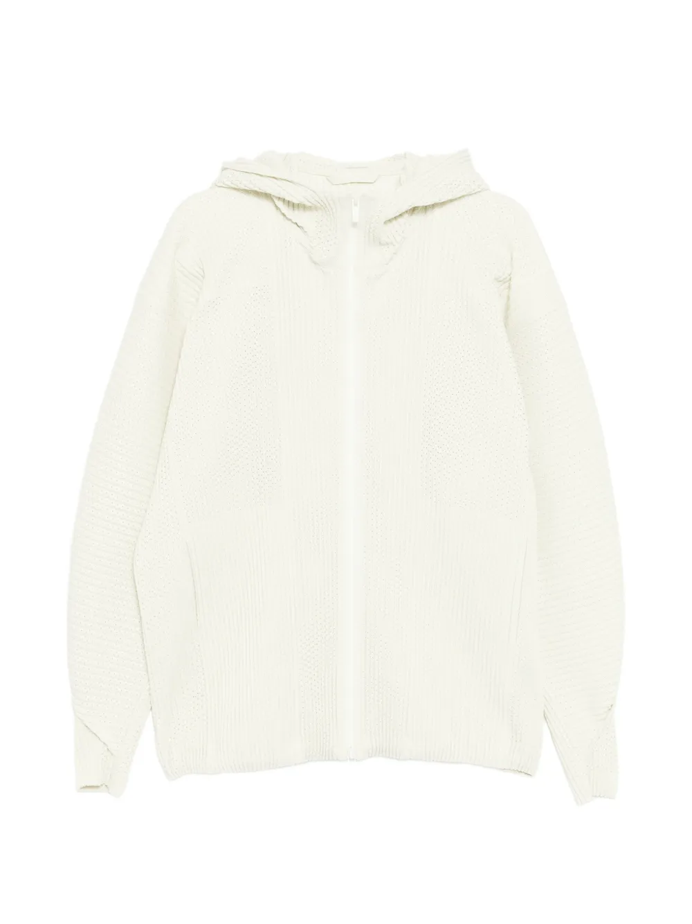 Homme Plissé Issey Miyake wickerwork pleated jacket - Toni neutri