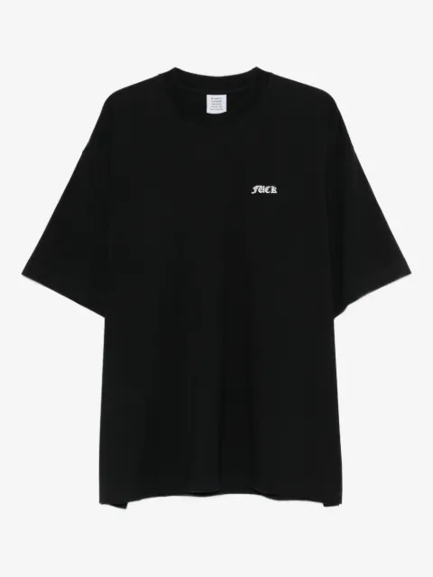 VETEMENTS lettering-print T-shirt
