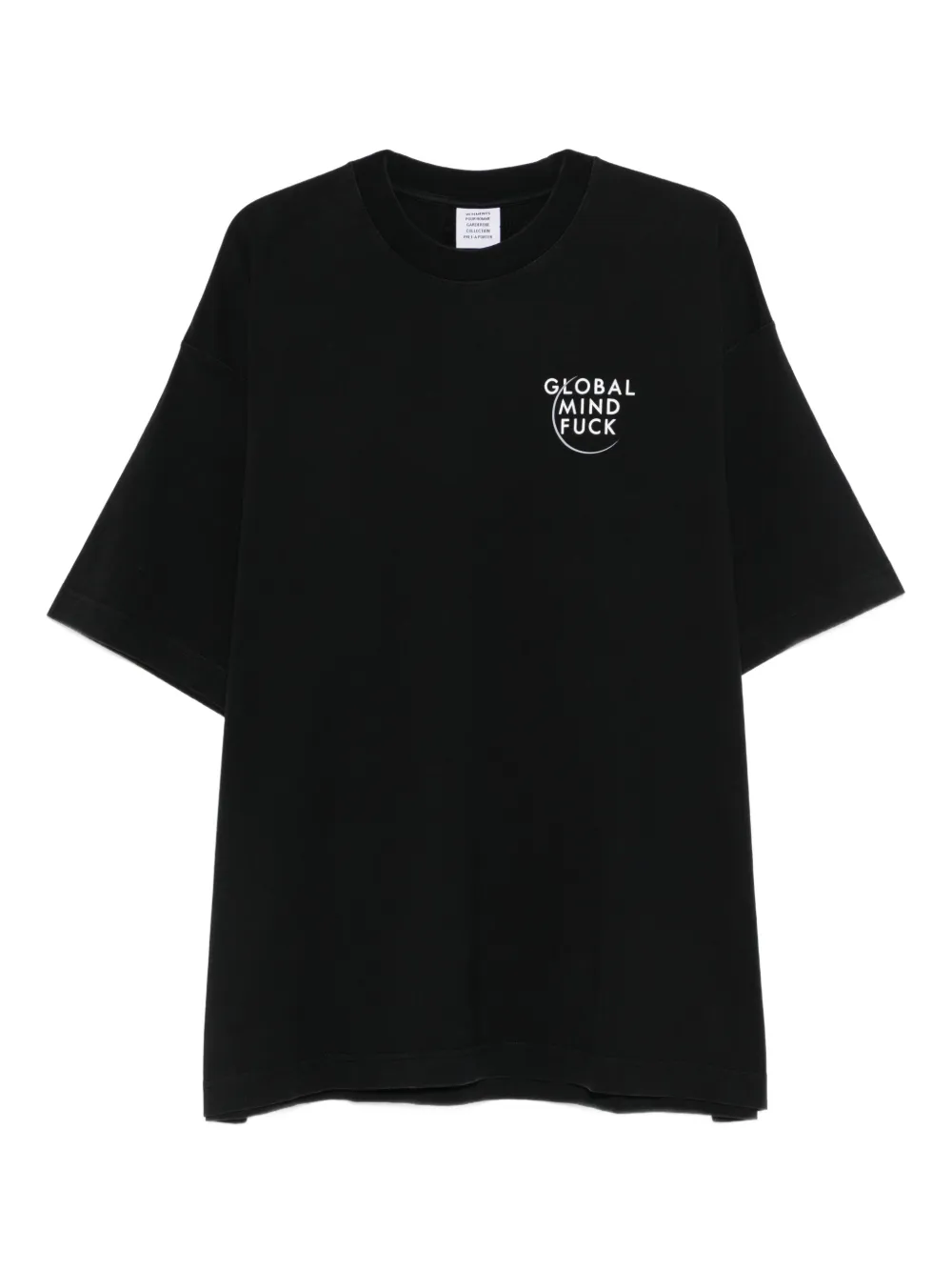 VETEMENTS printed T-shirt - Nero