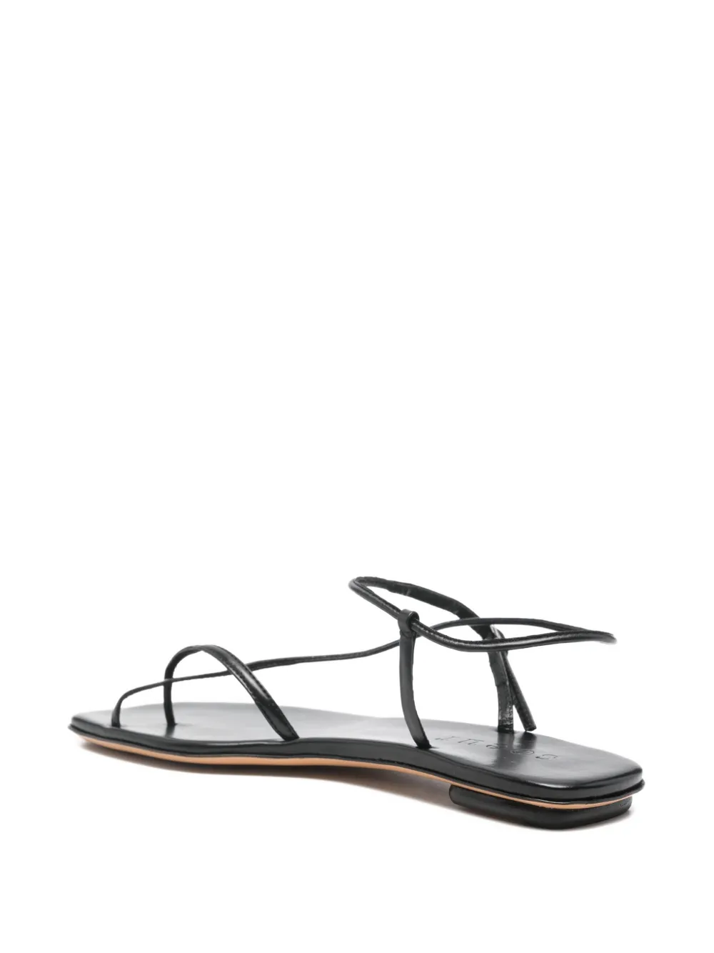 Soeur Rosalie sandalen met bandje Zwart