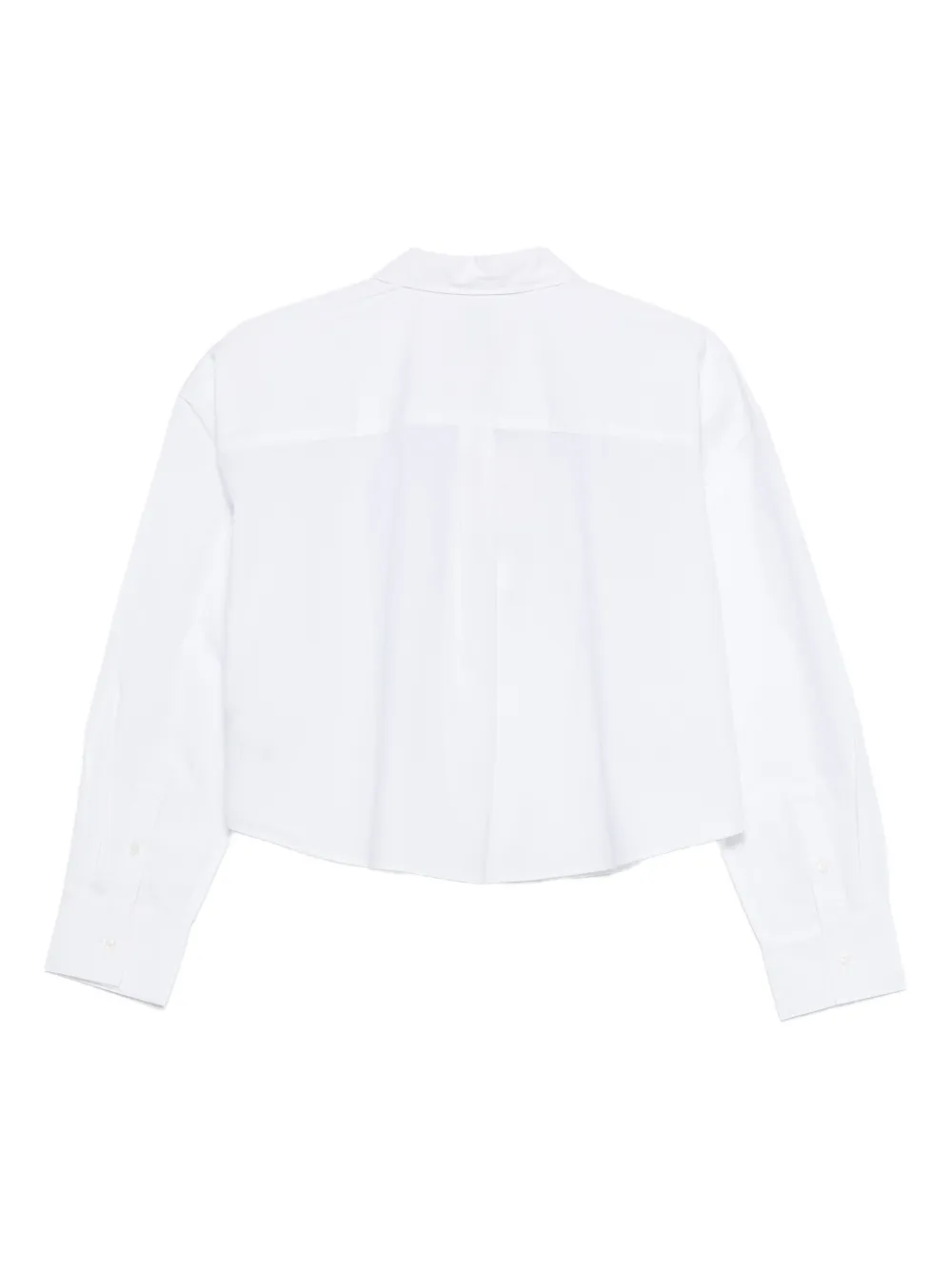 Calvin Klein cropped shirt - Wit