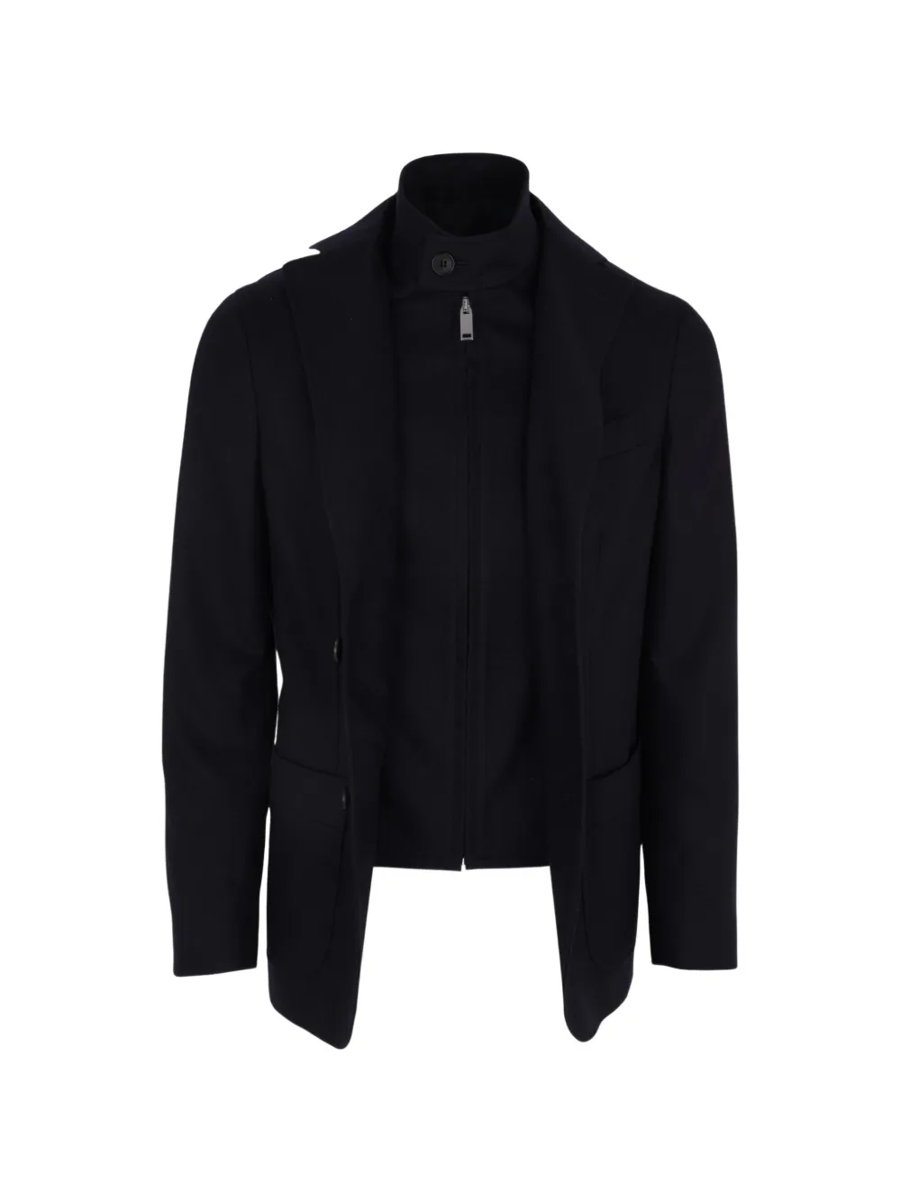 slowear Blazer met zak Blauw