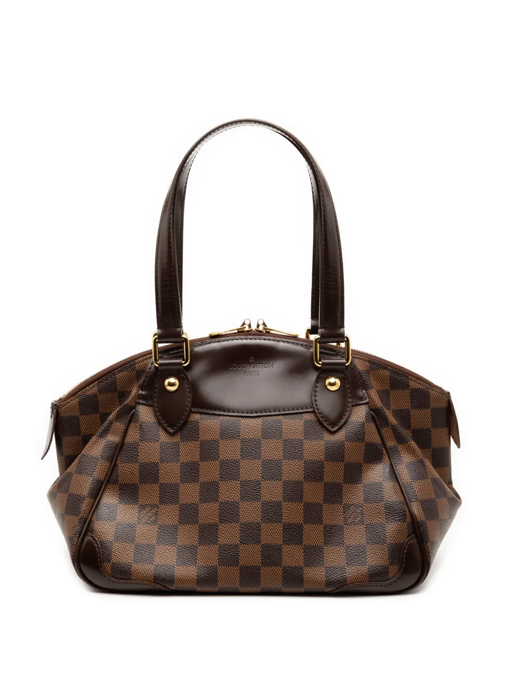 Louis Vuitton Pre-Owned 2011 Damier Ebene Verona PM satchel - Marrone