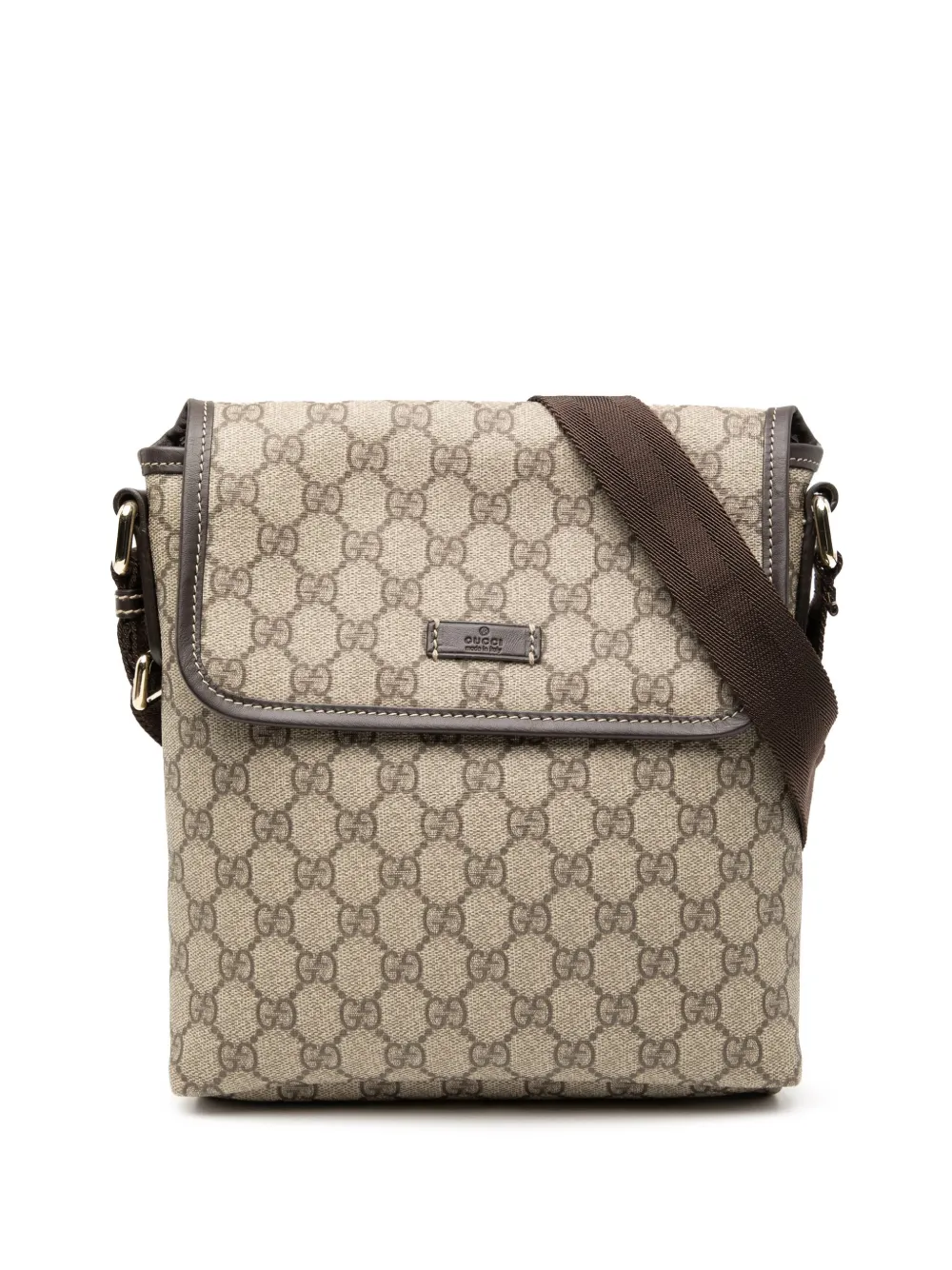 Gucci Pre-Owned 2000-2015 GG Supreme crossbody bag - Marrone