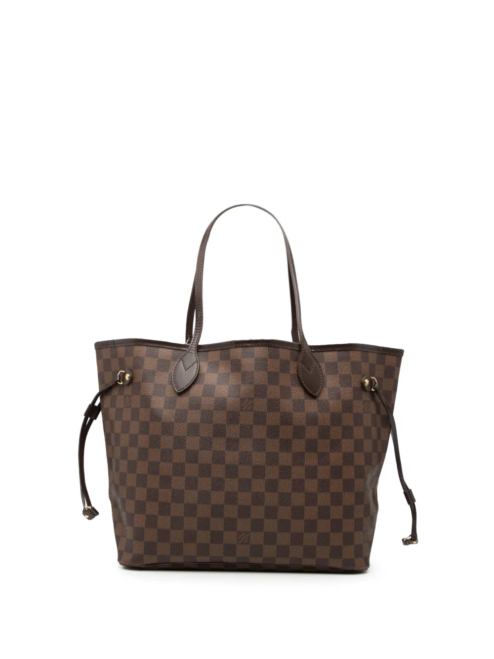 Louis Vuitton Pre-Owned 2010 Damier Ebene Neverfull MM tote bag - Marrone
