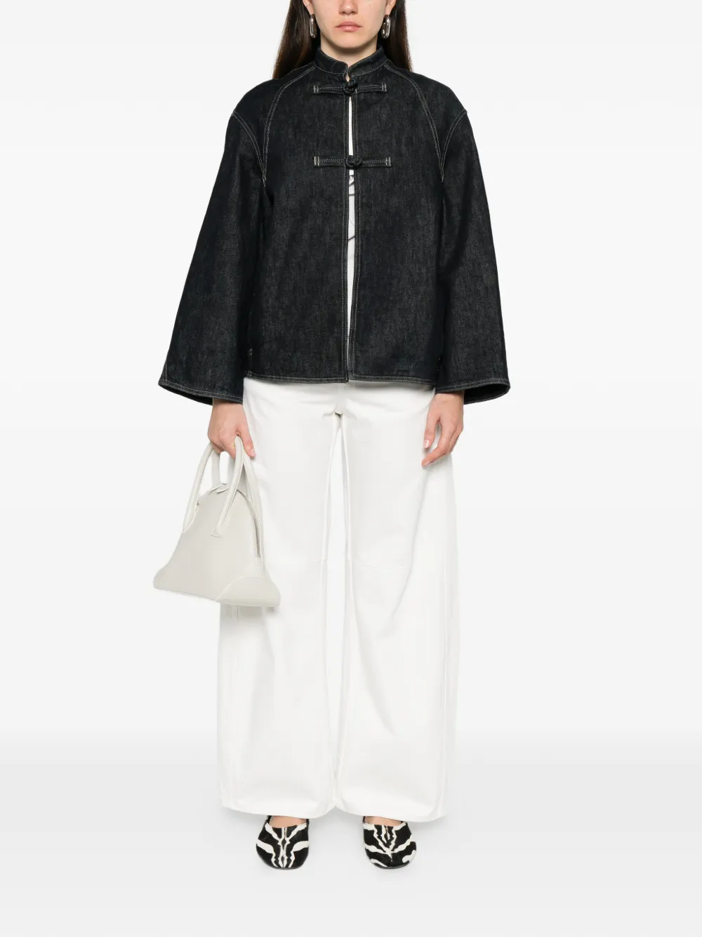 Soeur Gaspard wide-leg jeans - Wit