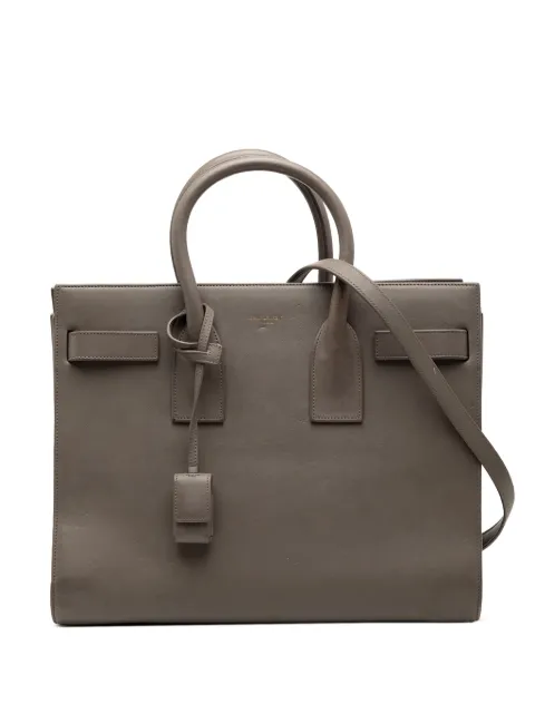 Saint Laurent Pre-Owned bolsa satchel Sac De Jour pequeña de piel 2014