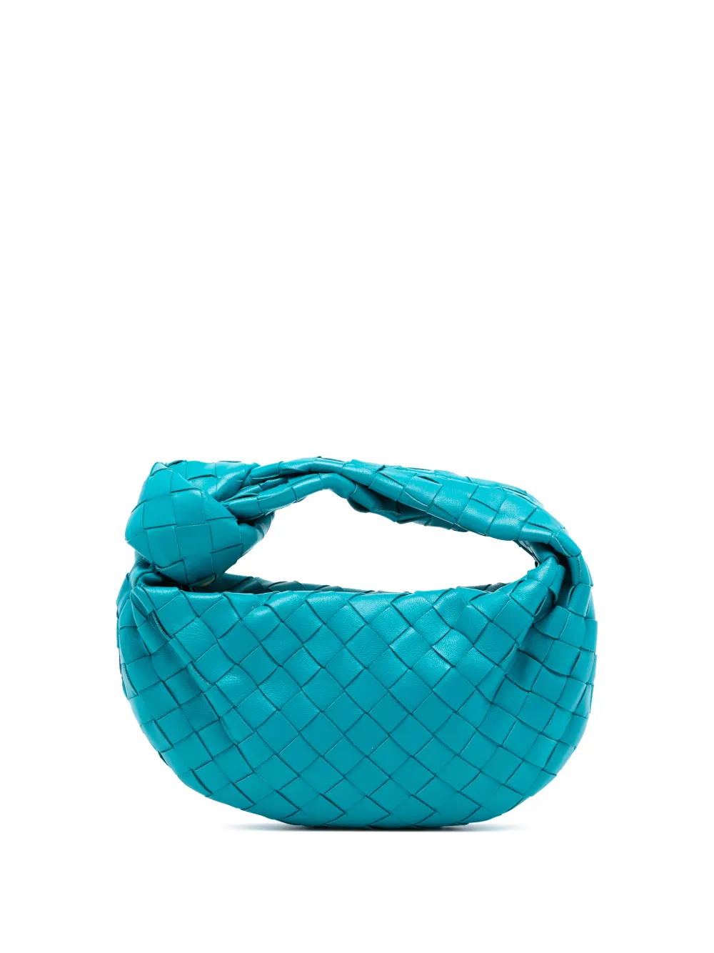 Bottega Veneta Pre-Owned 2012-2025 Mini Nappa Intrecciato Jodie hobo bag - Blu