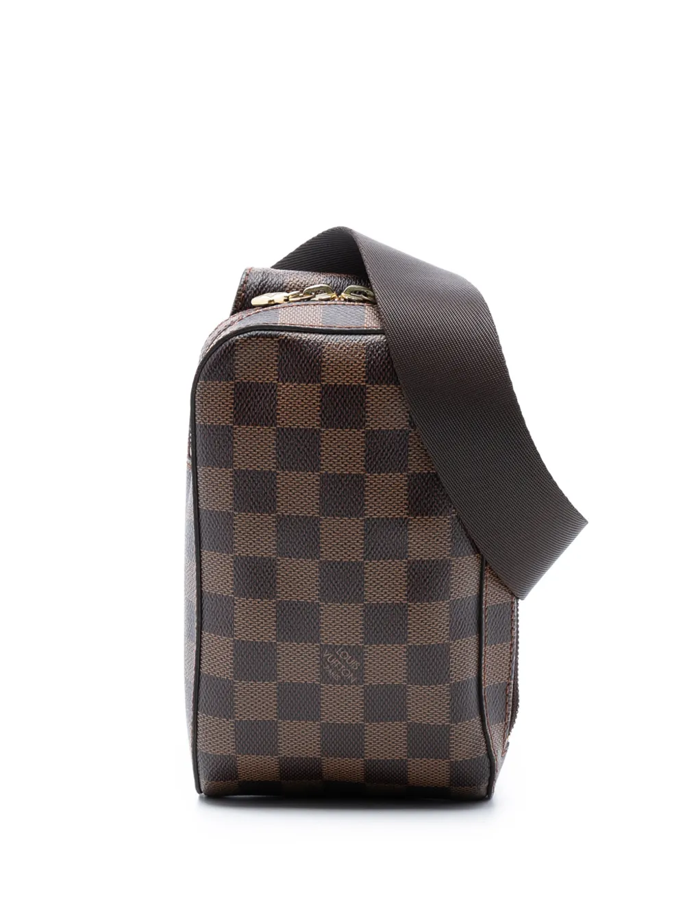 Louis Vuitton Pre-Owned 2000-2010 Damier Ebene Geronimos crossbody bag - Marrone