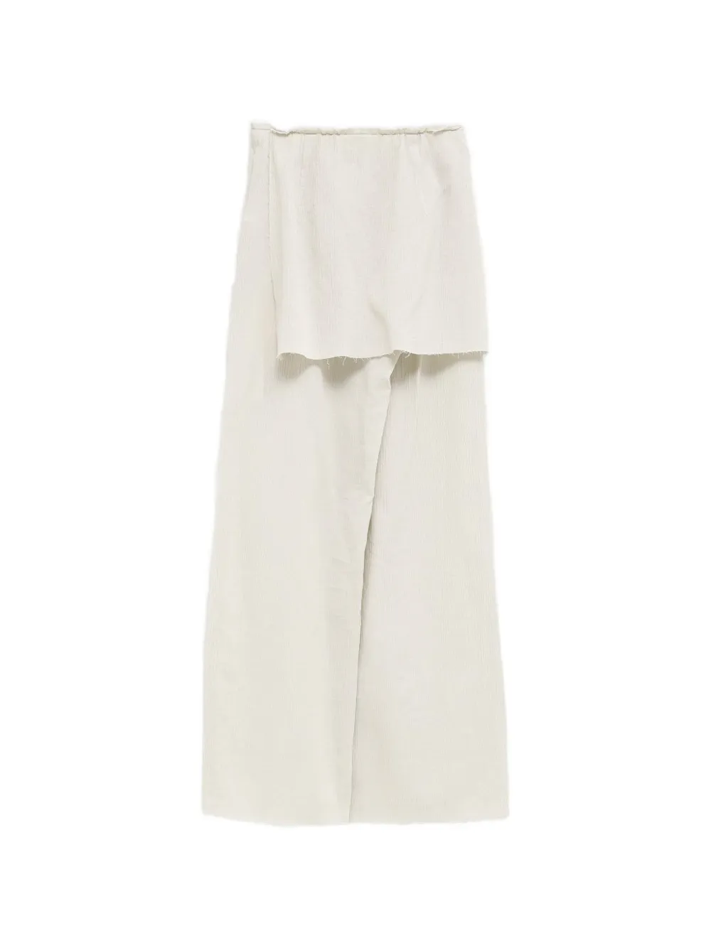 Lauren Manoogian Ruffled Trousers - Neutrals 