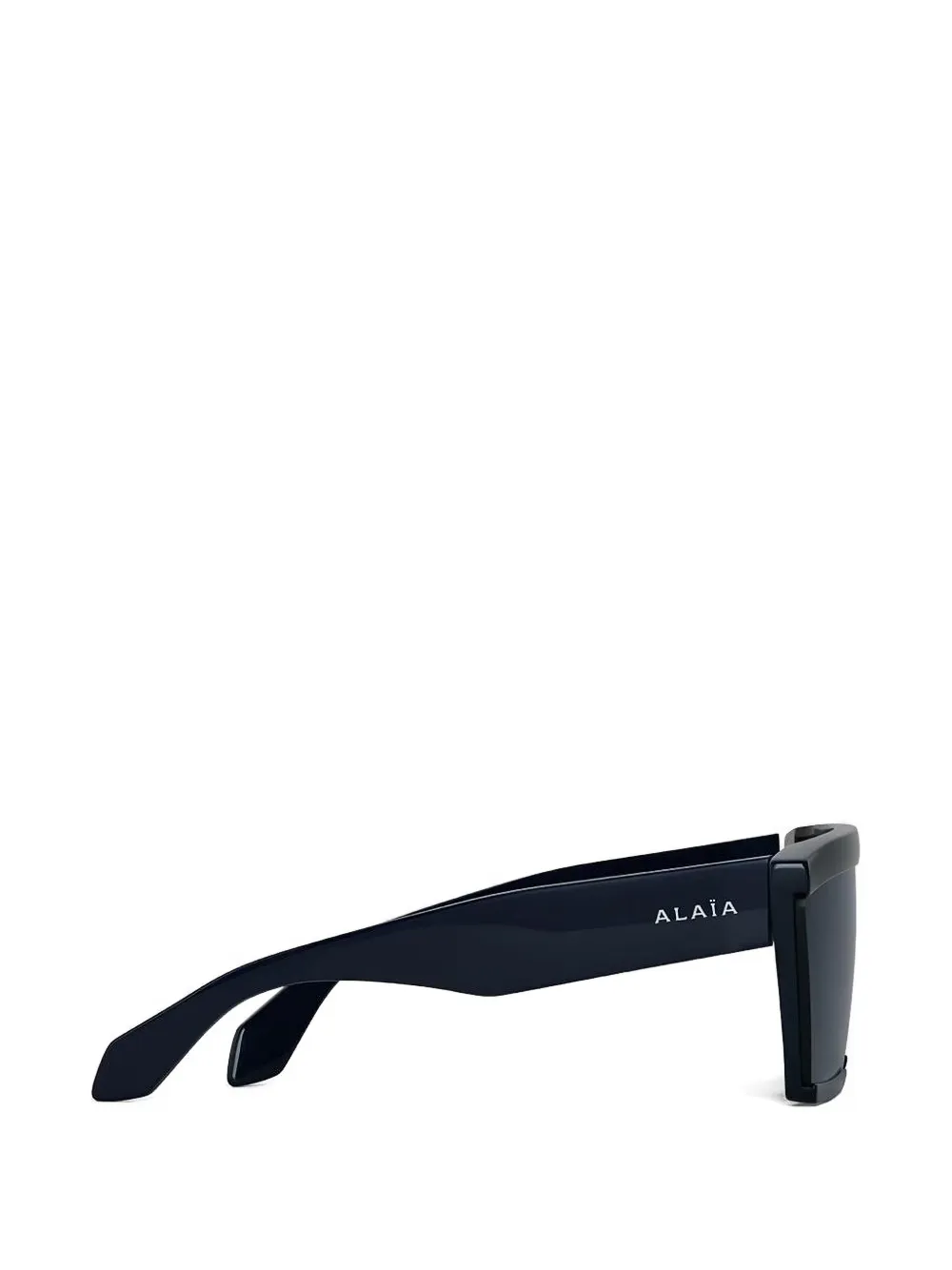 Alaia Eyewear Zonnebril met geometrisch montuur Zwart