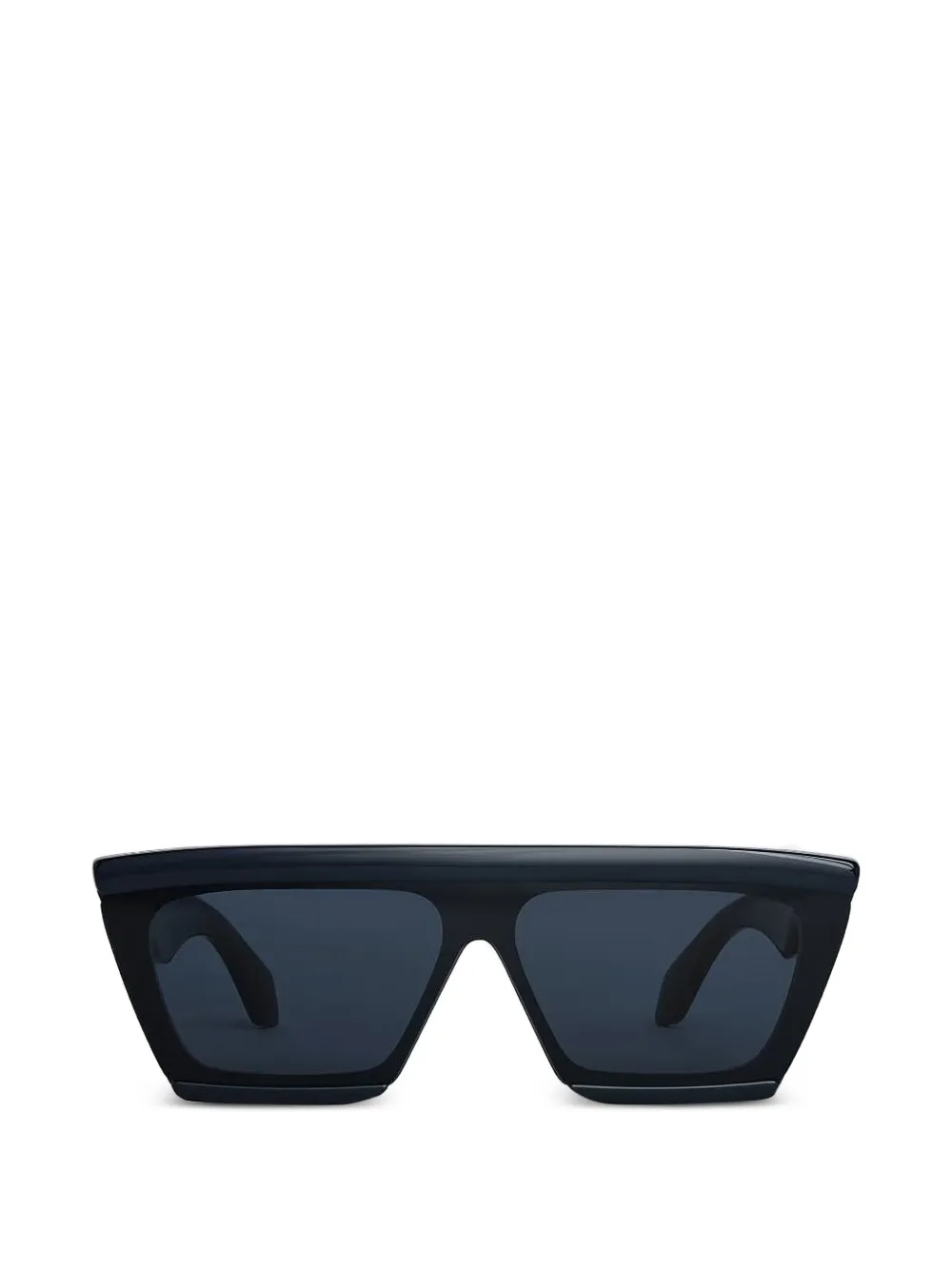 Alaia Eyewear Zonnebril met geometrisch montuur Zwart