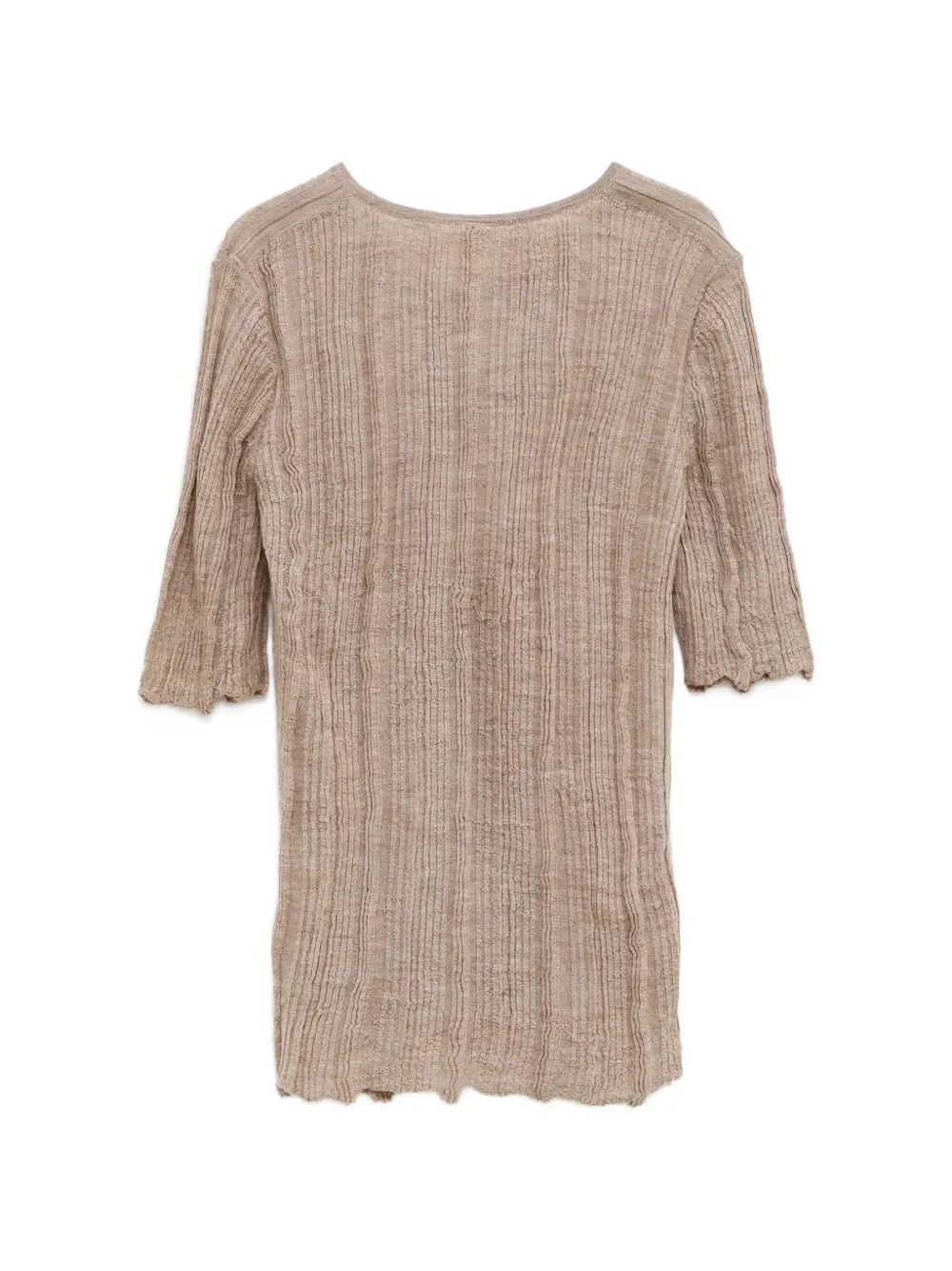  Lauren Manoogian Ribbed Top - Neutrals 