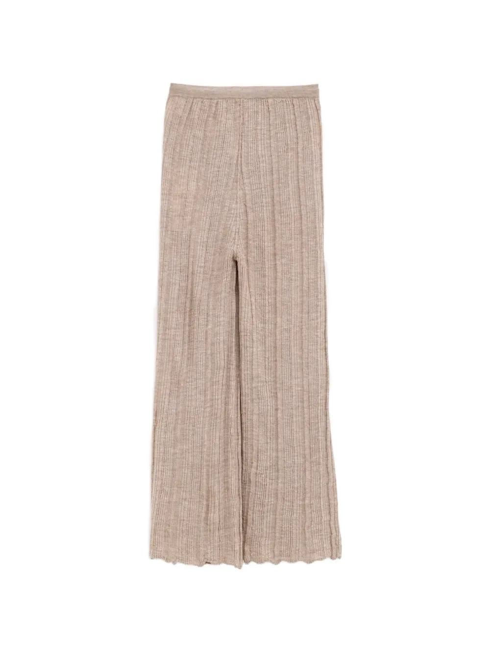 Drawstring Ribbed Trousers