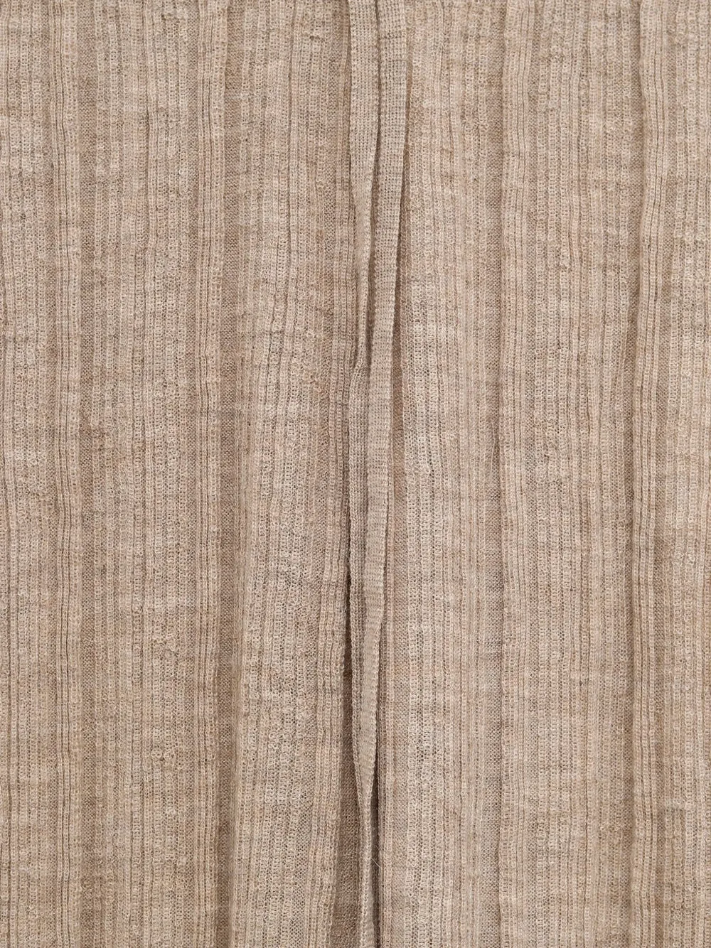 Drawstring Ribbed Trousers