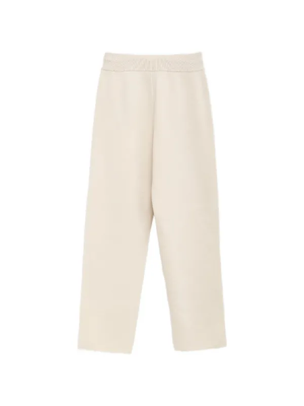 MONCLER ホワイト ロングパンツ 152cm Moncler Drawstring Trousers | Neutrals | FARFETCH