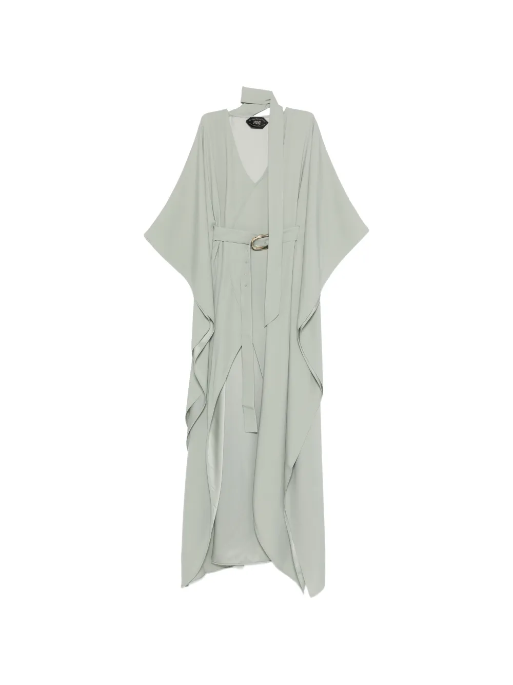 Taller Marmo belted tie-detail maxi dress - Verde