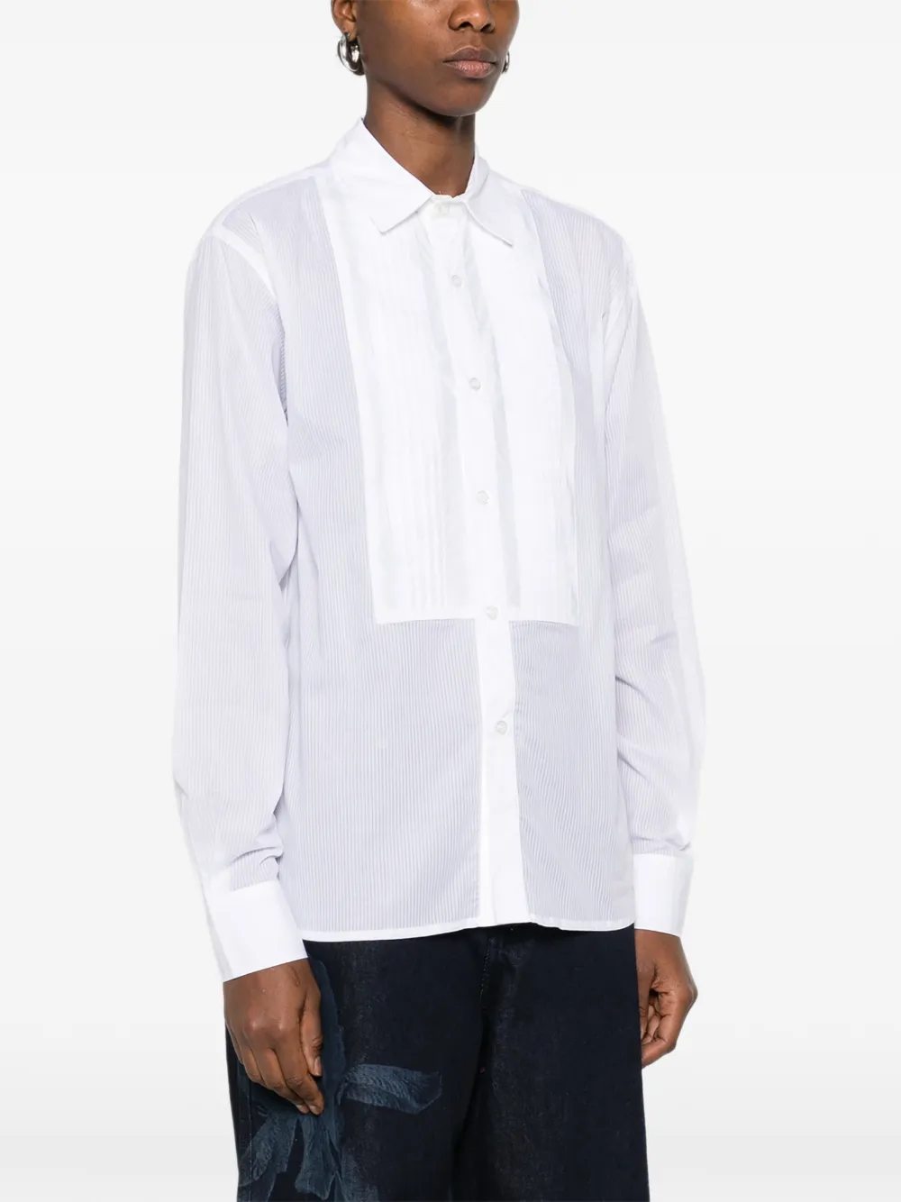  Gimaguas Alfred Long-sleeve Buttoned Shirt - White 