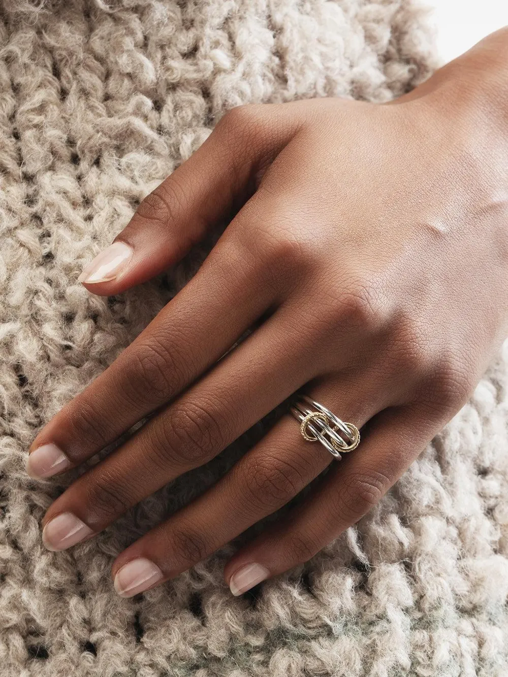 Spinelli Kilcollin Solarium diamond ring - Silber