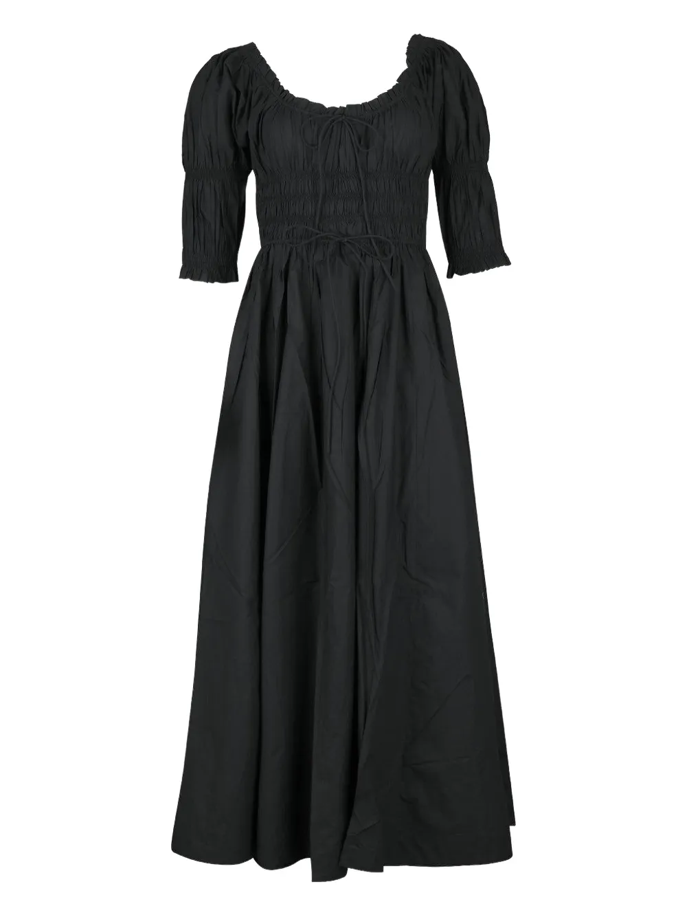DÔEN Ischia midi dress - Nero