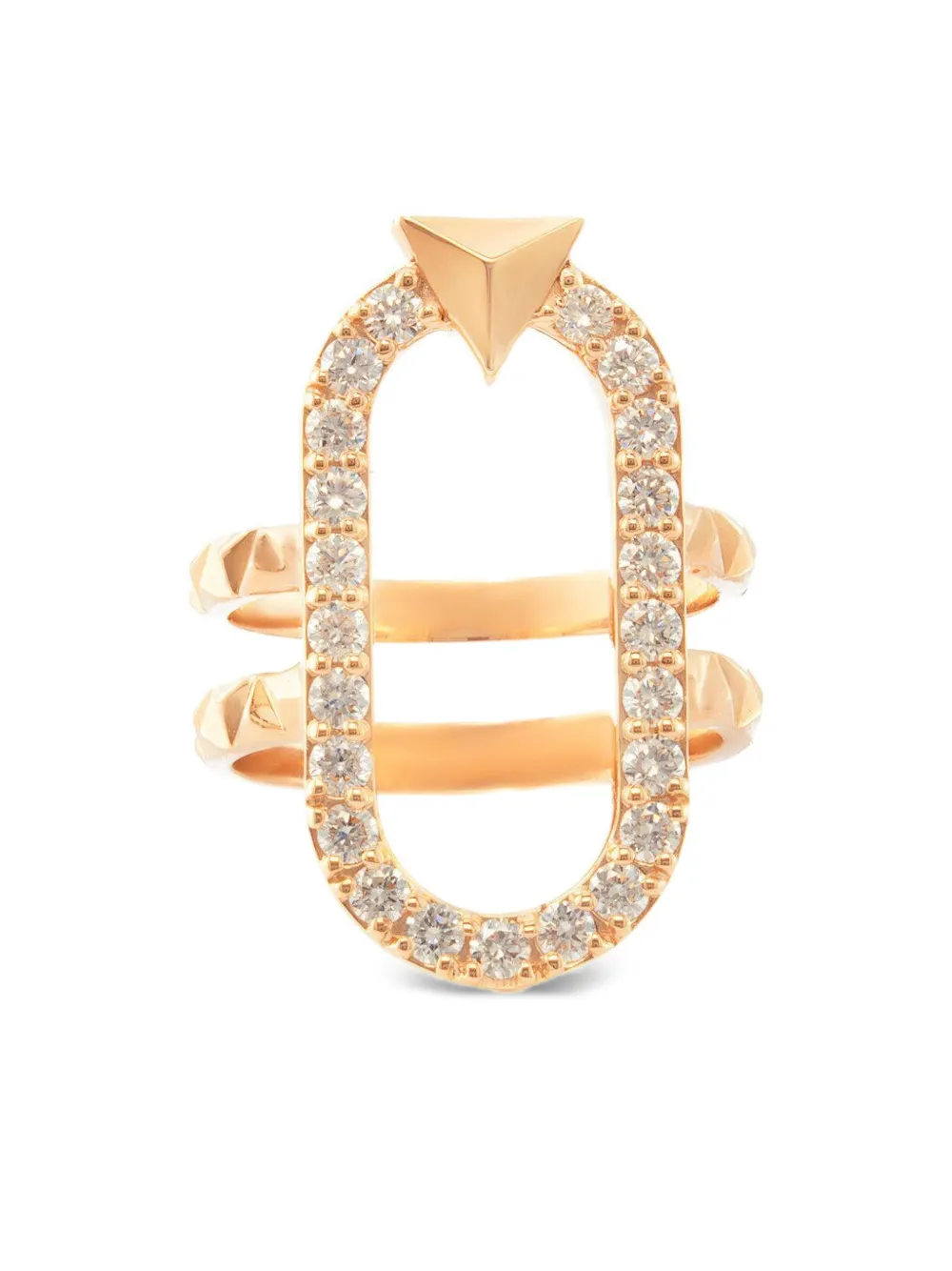 Alessa Jewelry Energy diamond ring - Rosa