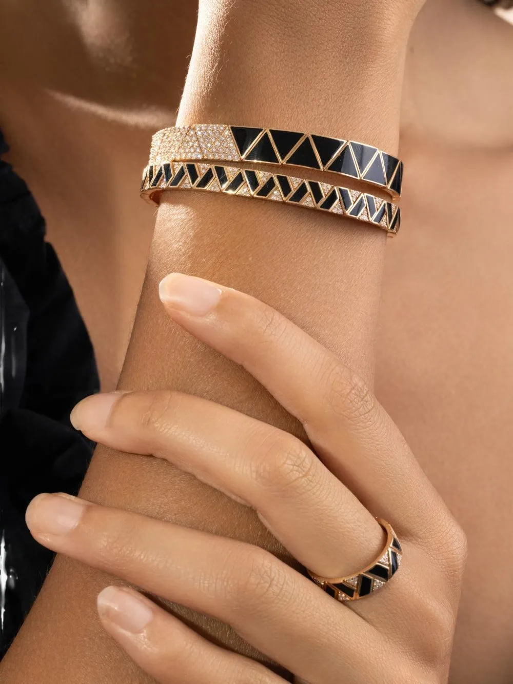 Elixir Diamond Onyx Bracelet