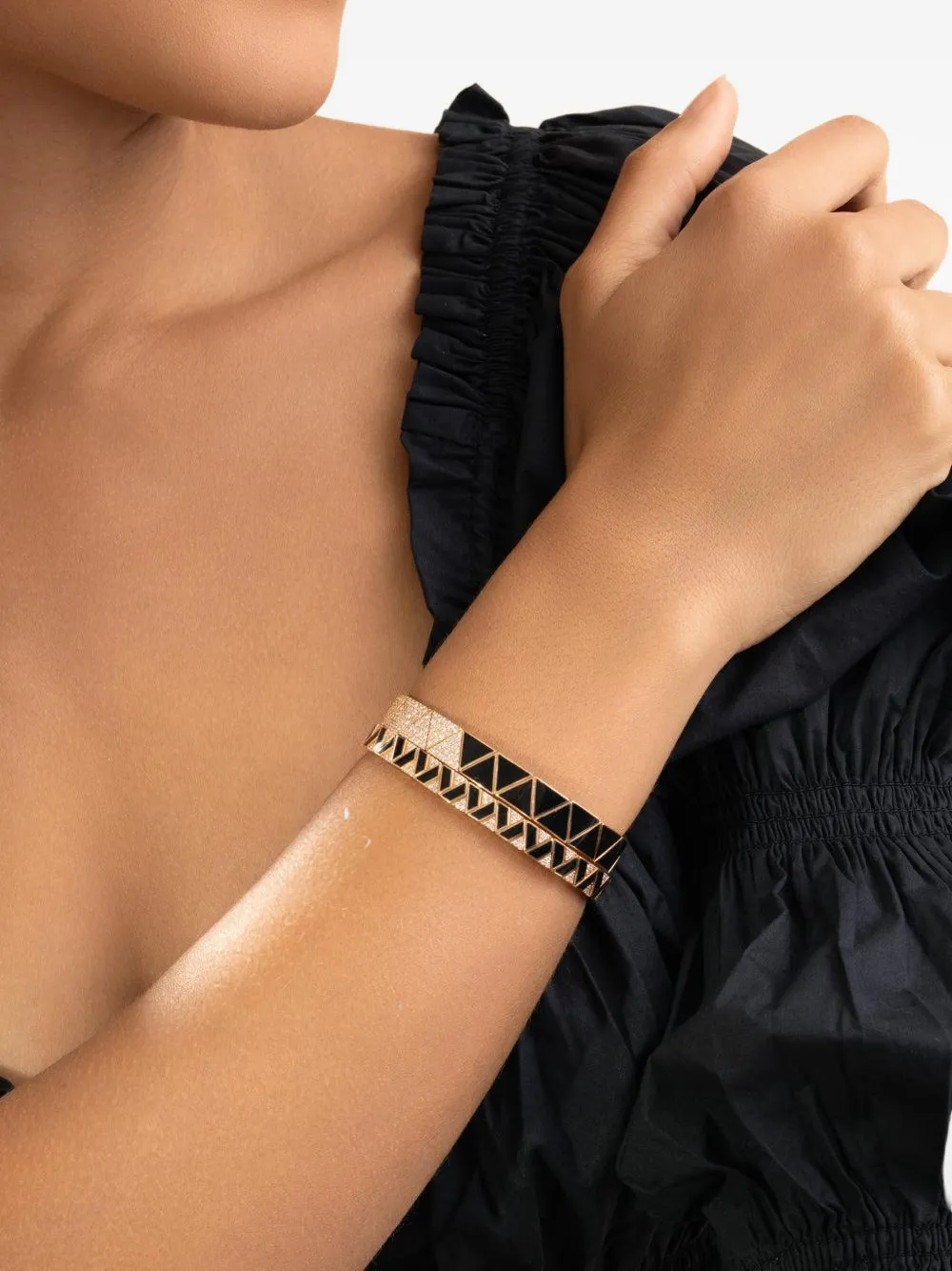 Elixir Diamond Onyx Bracelet