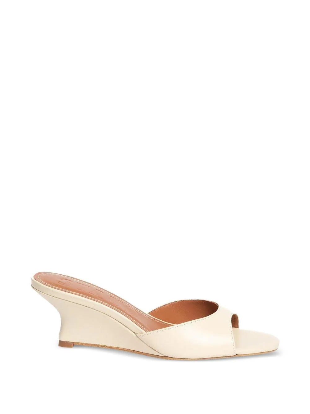  Staud Brigitte Wedge-hell Sandals - Neutrals 