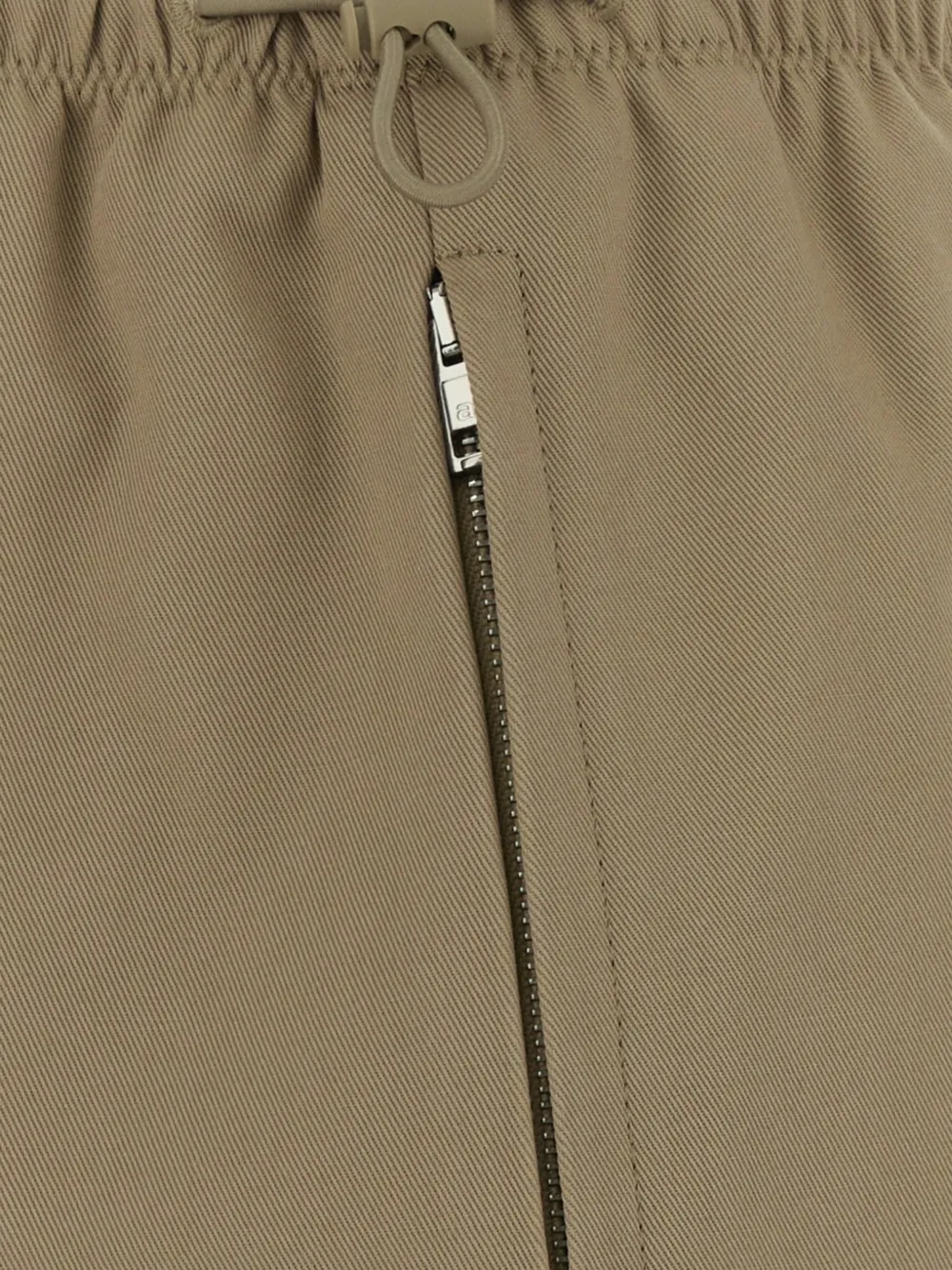  Alexander Wang Logo-waistband Mini Skirt - Neutrals 