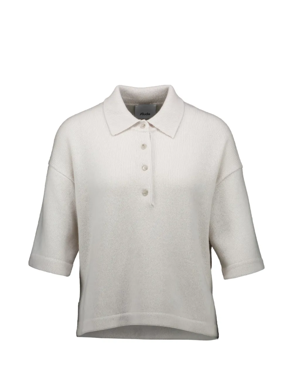 Allude Polotrui met knopen Beige