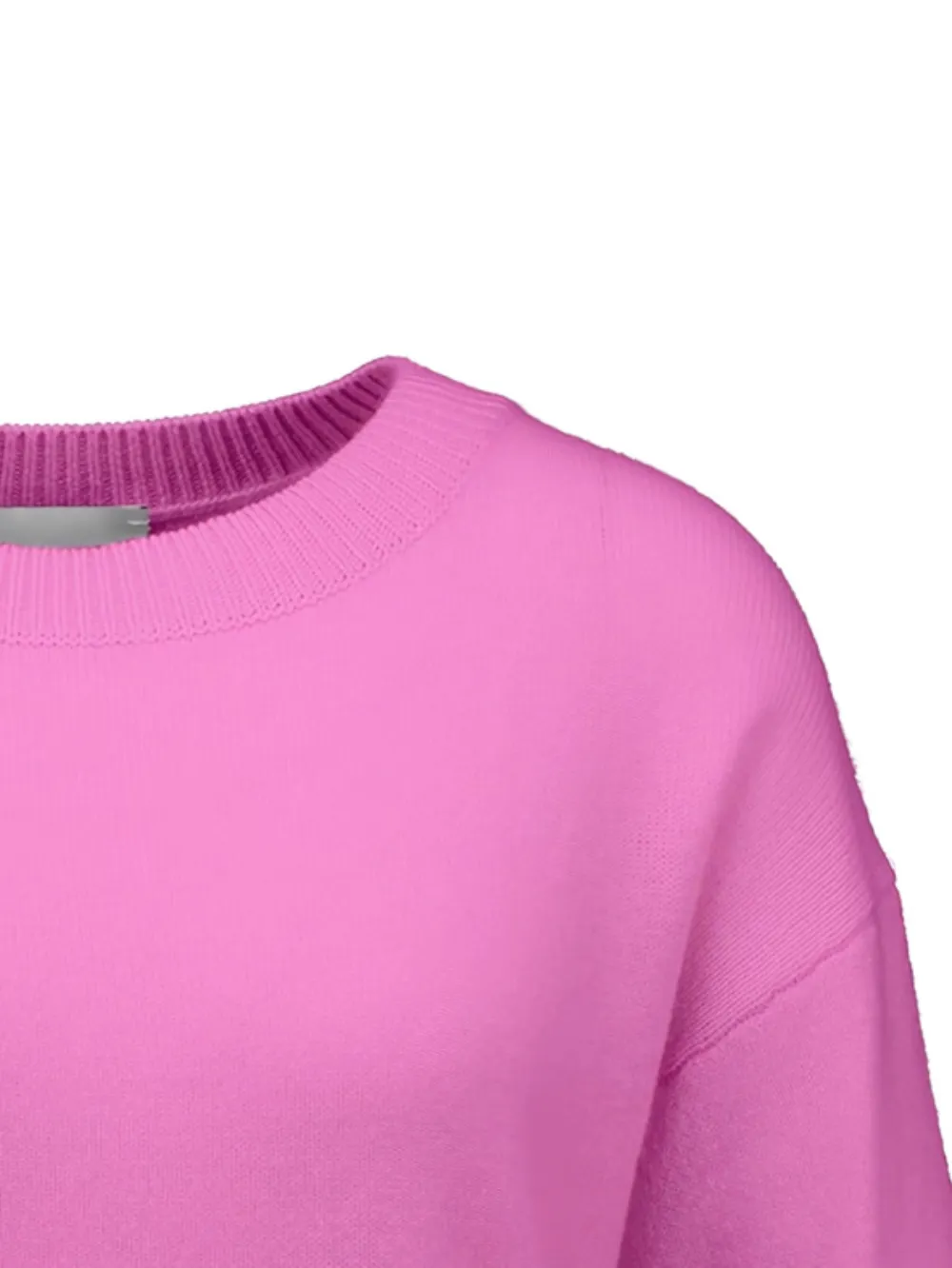  Allude Ribbed Sweater - Pink 