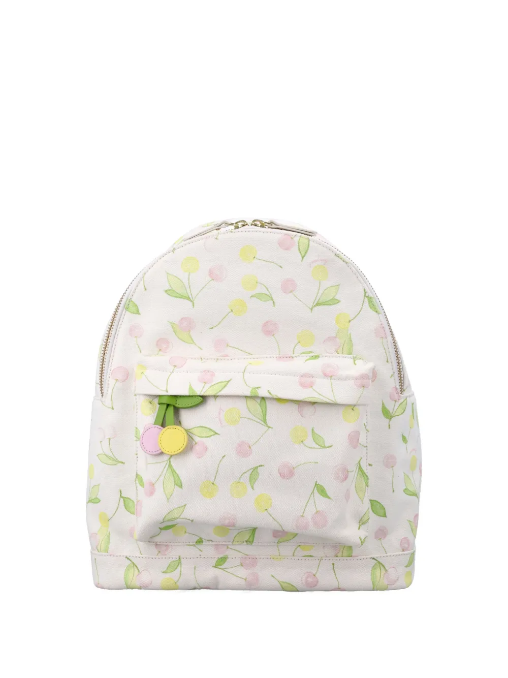 Bonpoint cherry-patterned backpack - Toni neutri