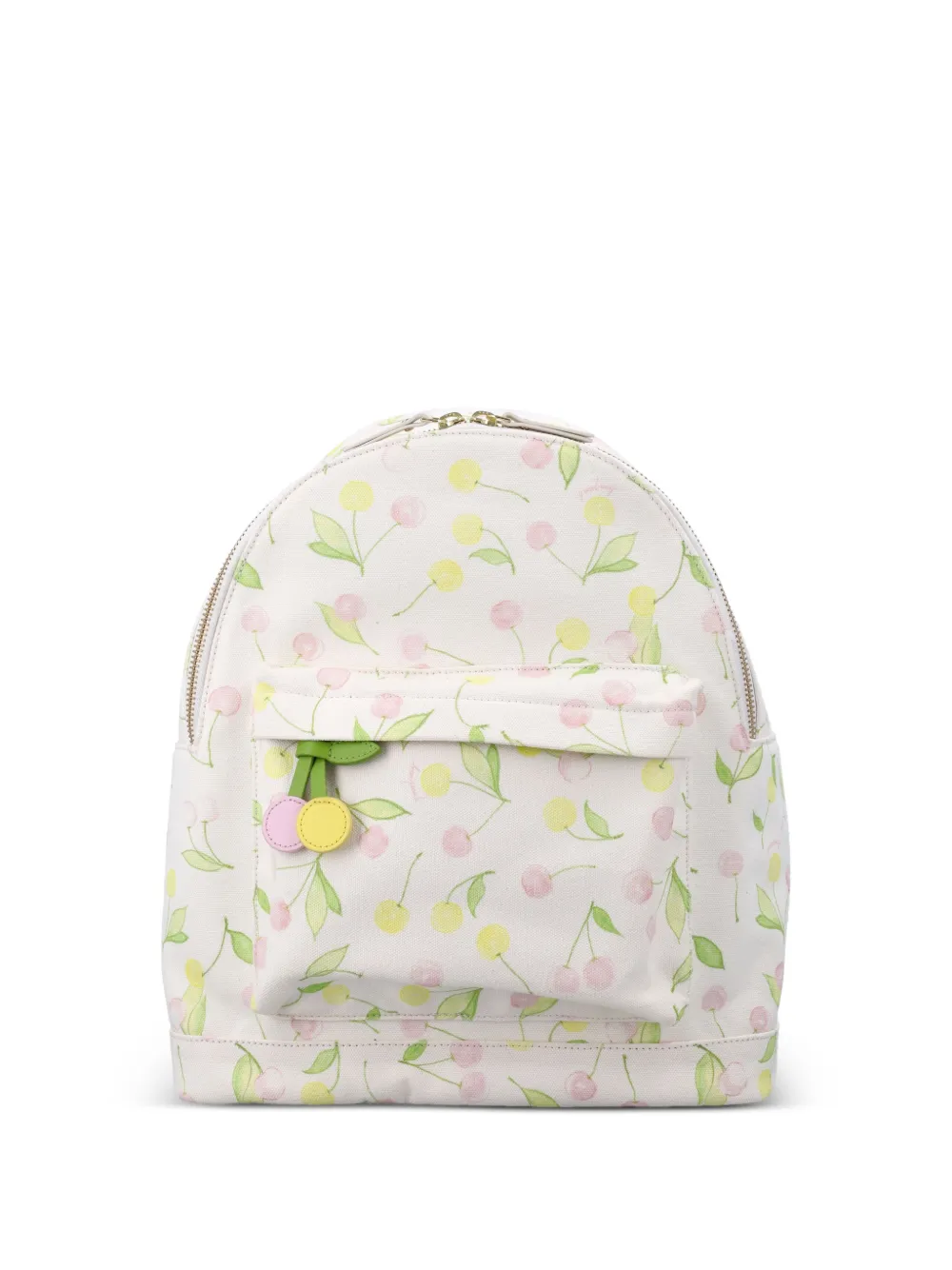 Bonpoint cherry-patterned backpack - Toni neutri