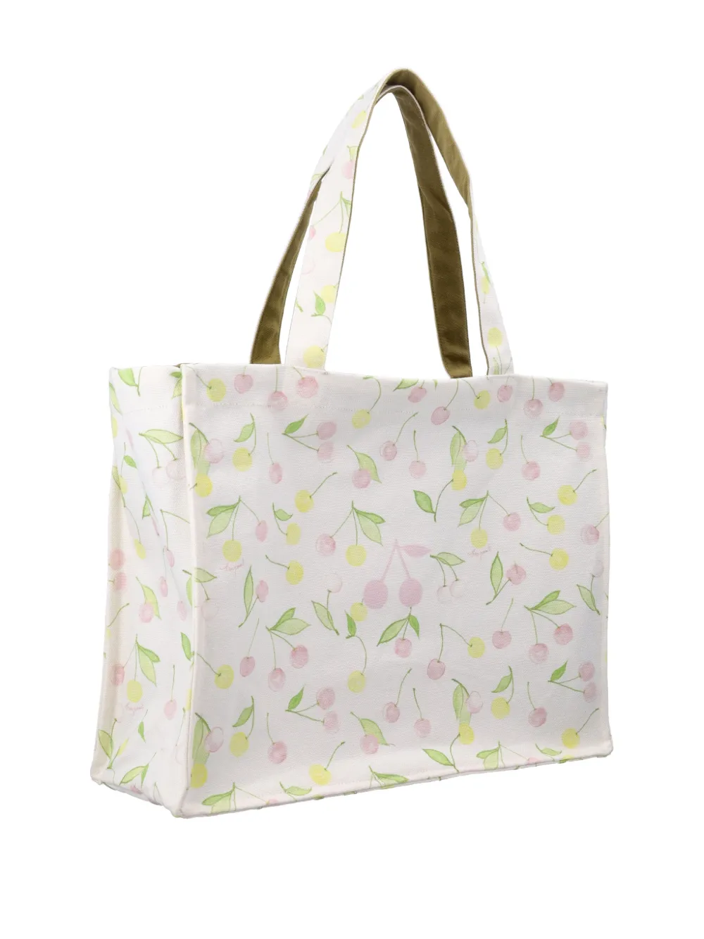 Bonpoint Shopper met print Wit