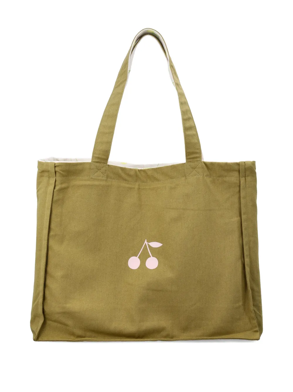 Bonpoint Shopper met print Wit