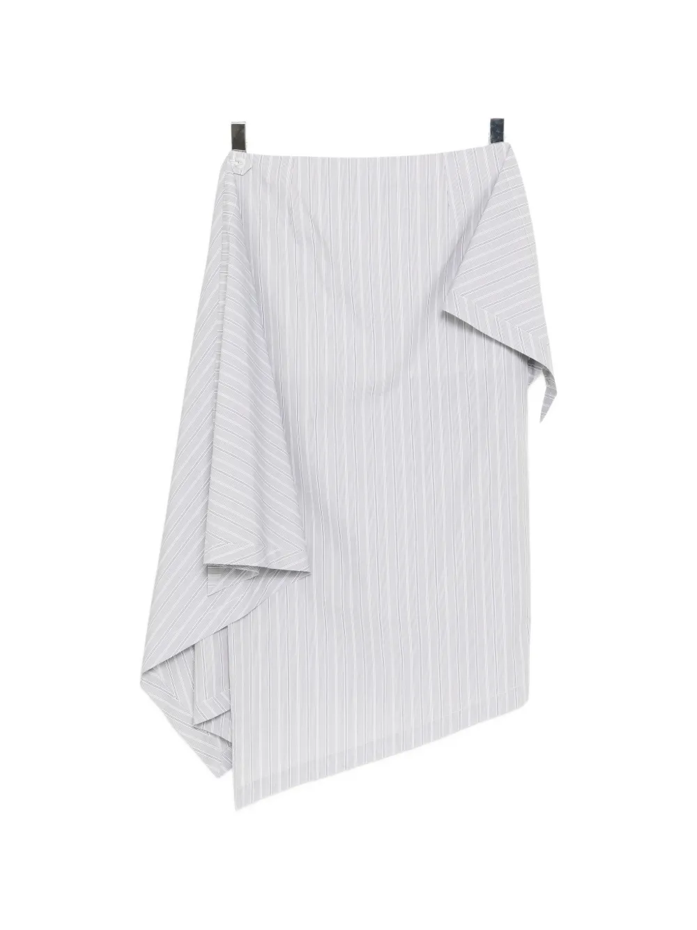Moohong striped midi skirt - Grigio