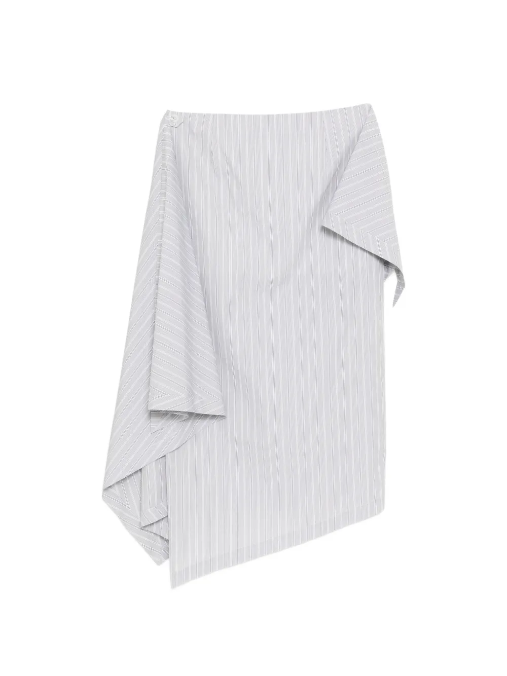 Moohong striped midi skirt - Grigio
