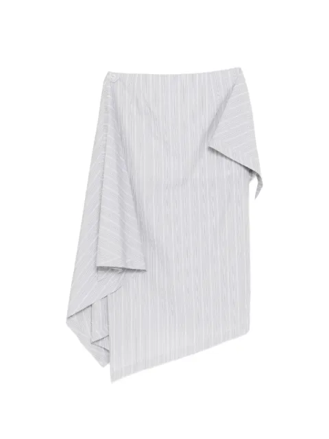 Moohong striped midi skirt