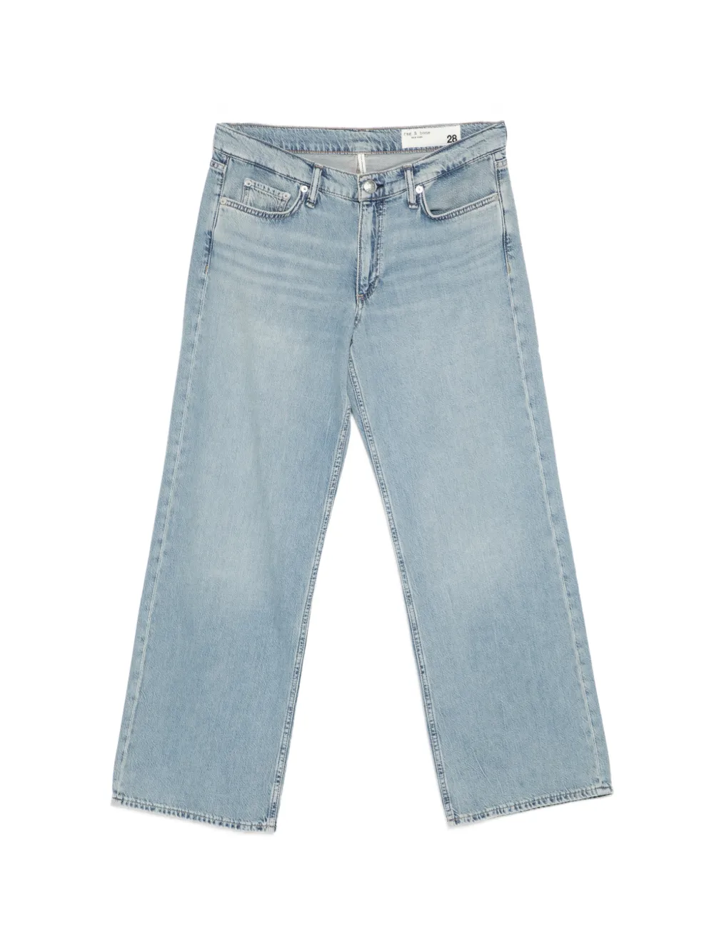 rag & bone Saige straight-leg jeans - Blu
