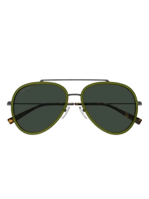 Gucci Eyewear lentes de sol estilo piloto