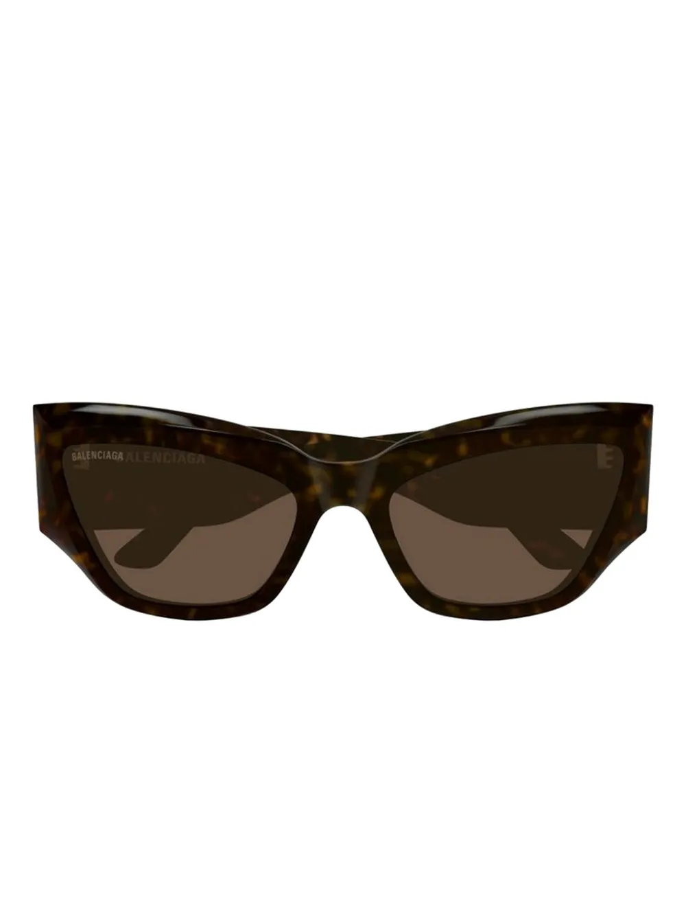 Balenciaga Eyewear BB logo geometric sunglasses - Marrone