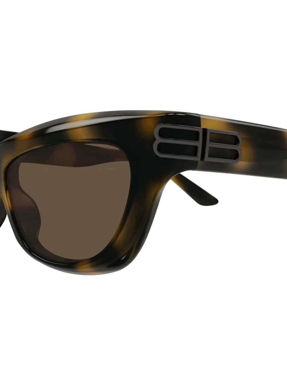 Balenciaga Eyewear BB0430S zonnebril met cat-eye montuur Bruin