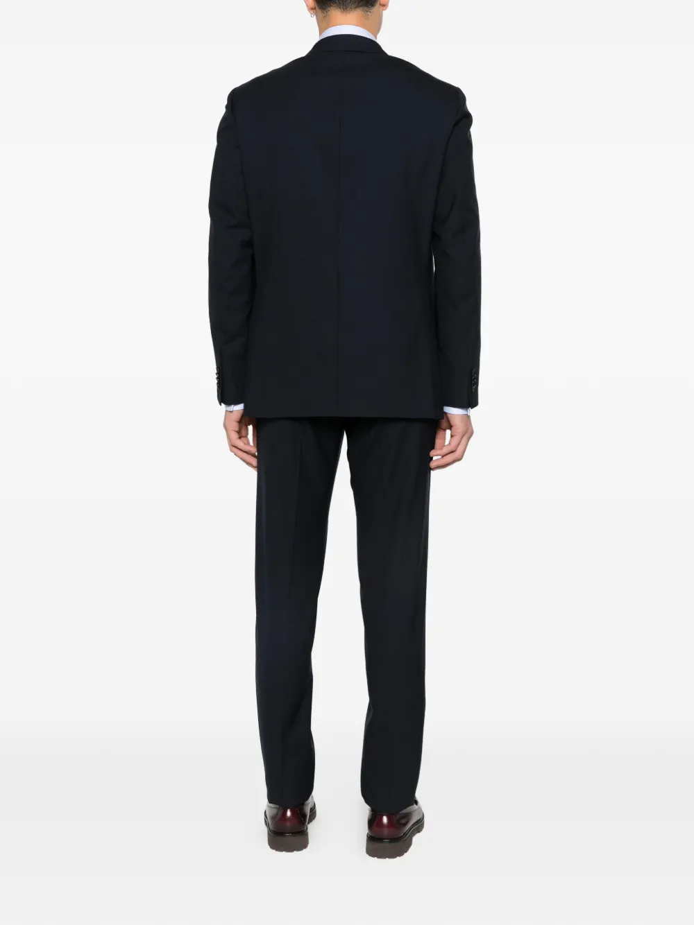  Caruso Norma Peak-lapel Suit - Blue 