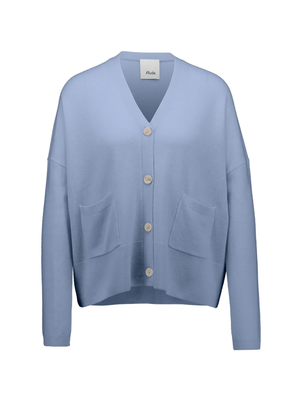 Allude V-neck cardigan - Blu