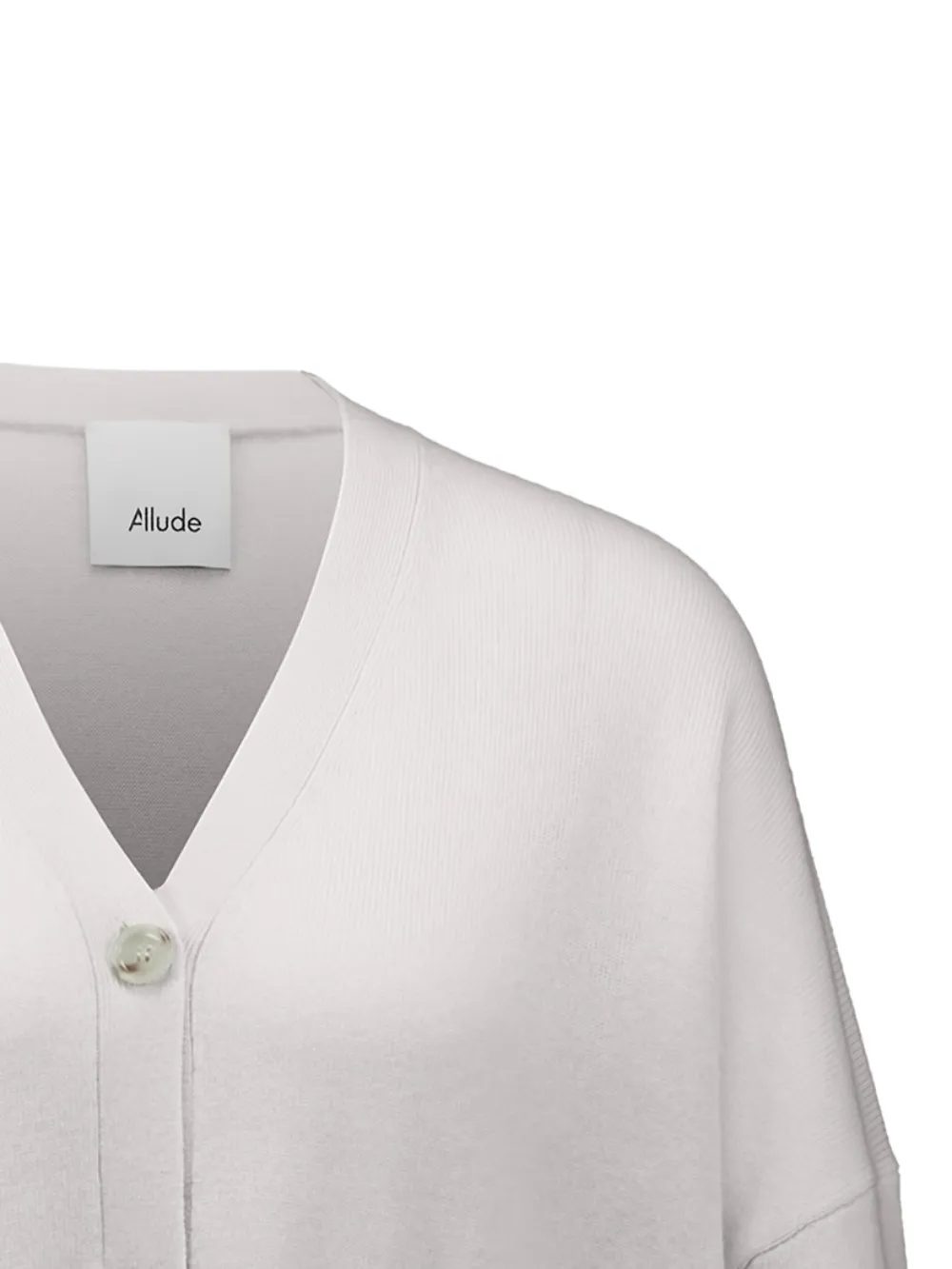  Allude Buttoned Pockets Cardigan - Neutrals 