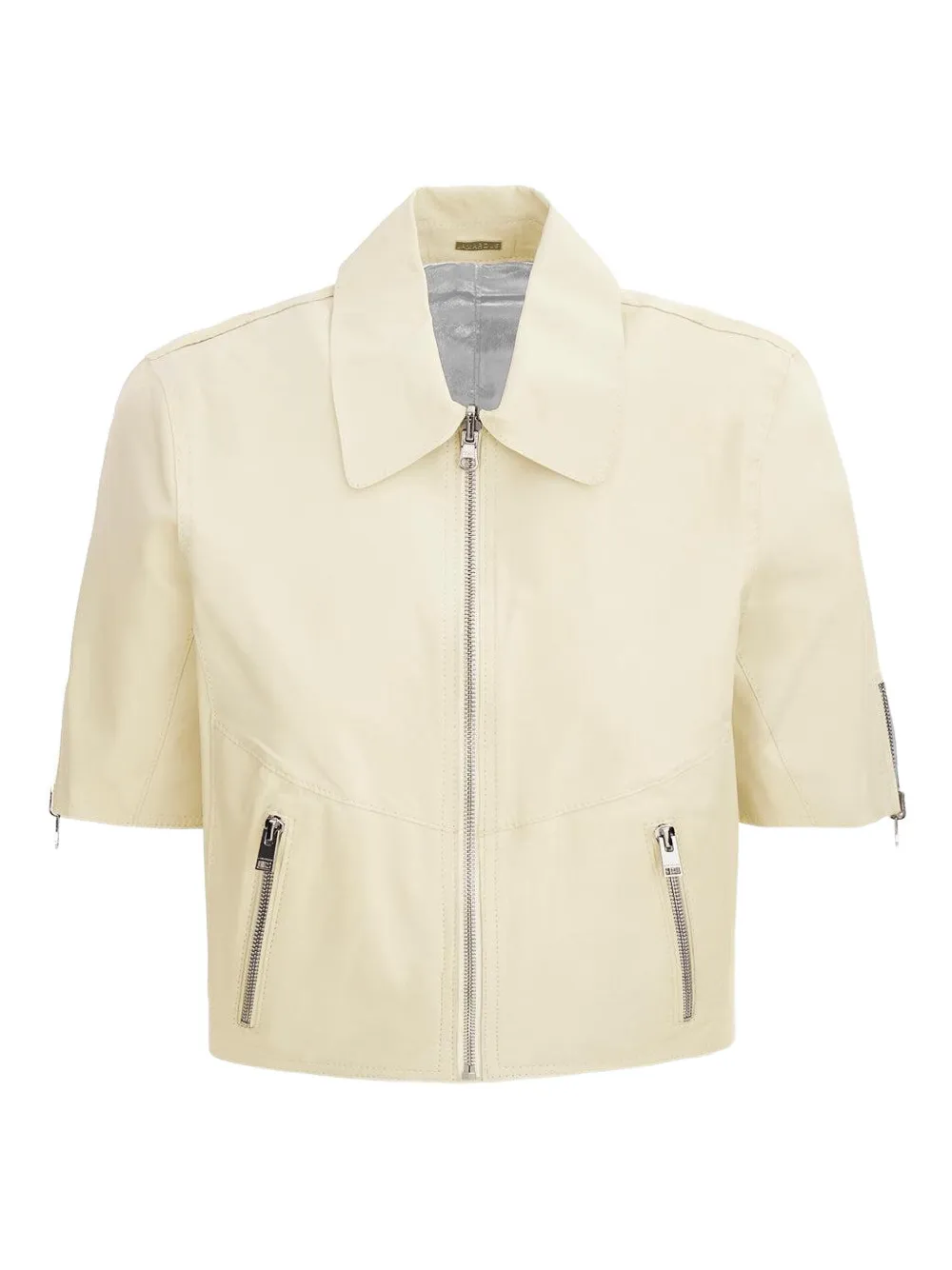 LAMARQUE short sleeve zip sevana jacket - Toni neutri
