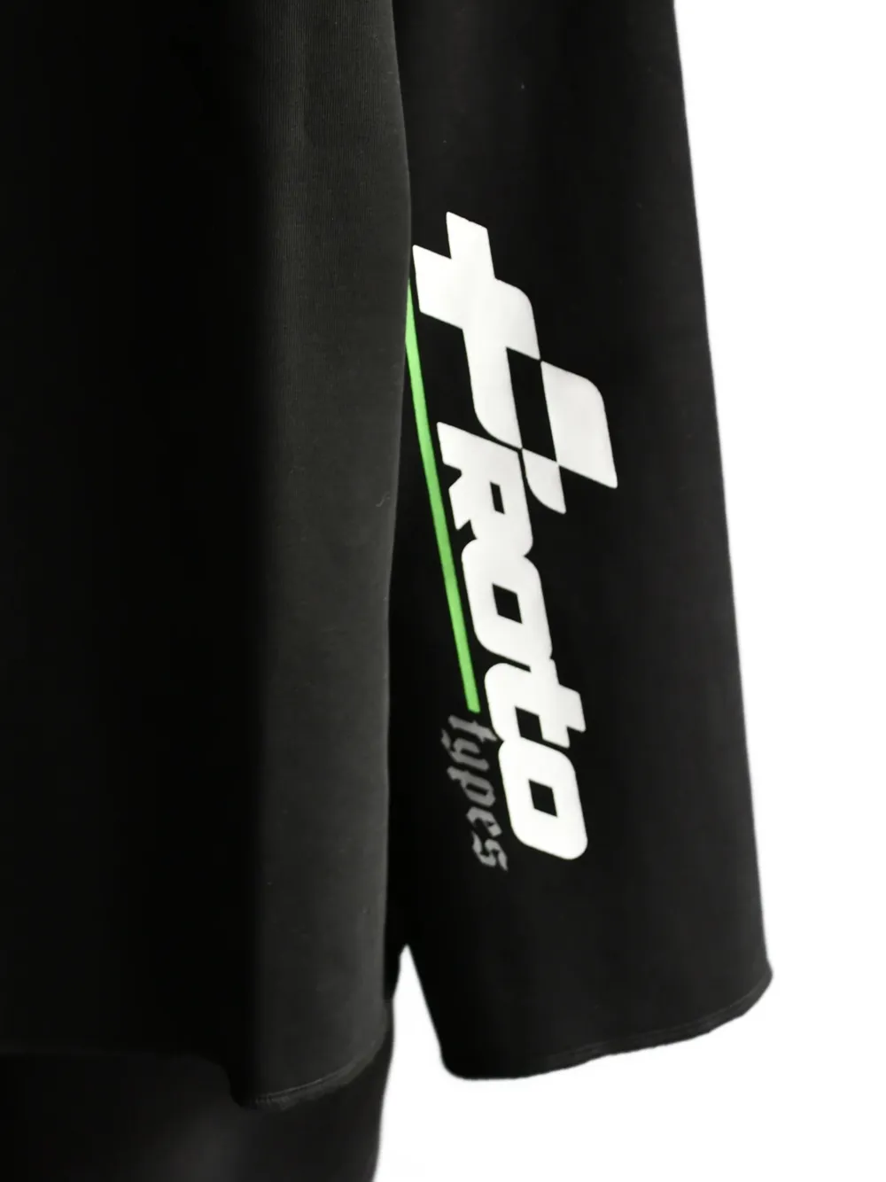PROTOTYPES T-shirt met logoprint Zwart