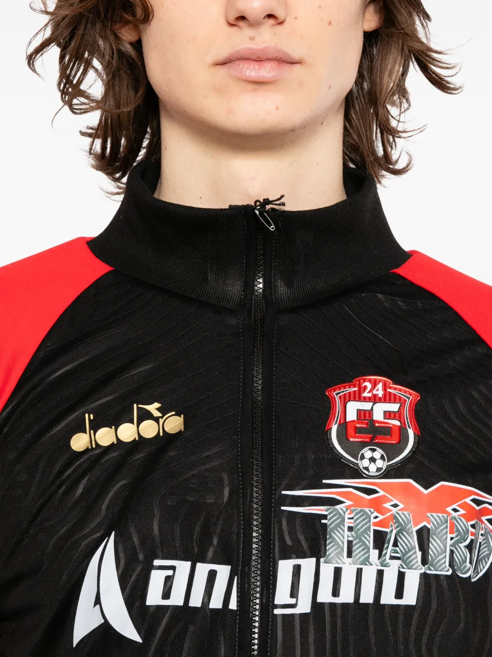 PROTOTYPES x Diadora sweater met print Zwart