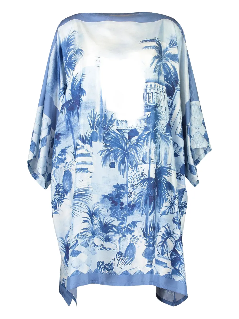 rani arabella printed kaftan - Blau