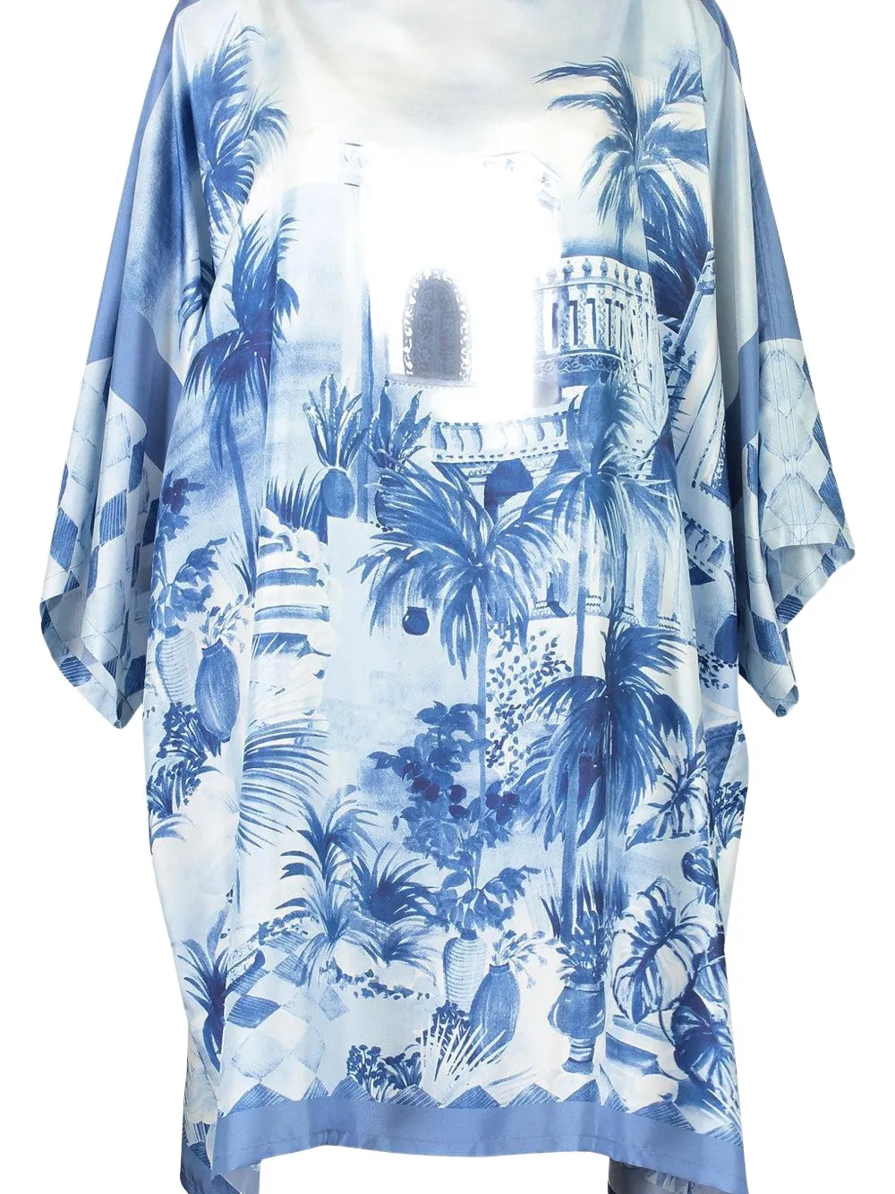  Rani Arabella Printed Kaftan - Blue 